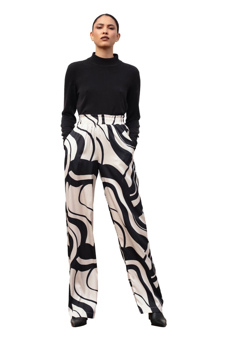 Leer Pants, Main, color, Luze Noir