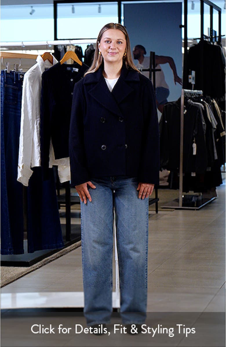 Jane Wool Peacoat, sales video thumbnail
