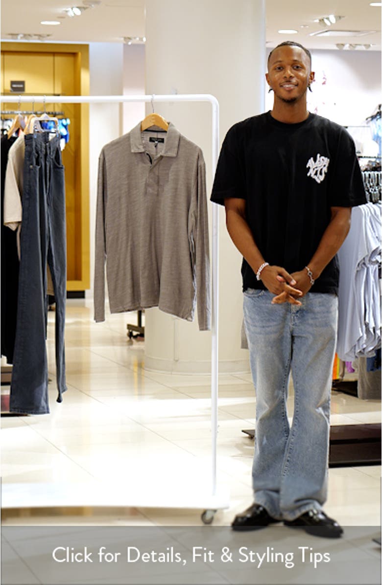 Washed Flame Rugby Polo Top, sales video thumbnail