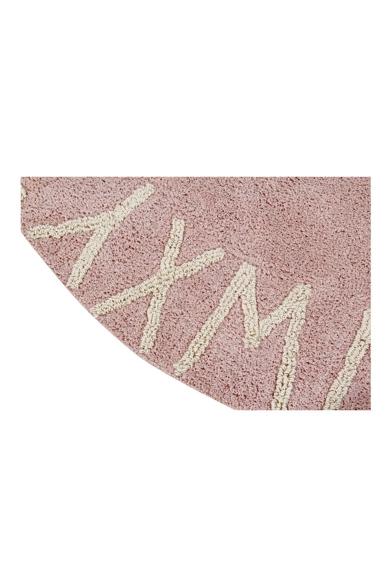 A to Z Rug, Alternate, color, ROUND VINTAGE NUDE