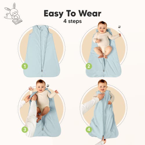 Keababies 2-pack Snooze Sleep Sacks In Glacier