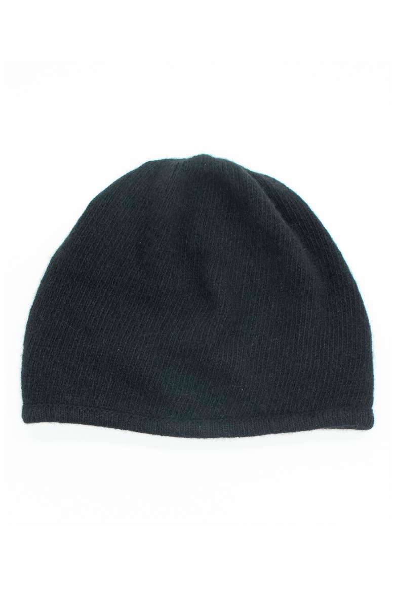 Bow Beanie, Alternate, color, BLACK/ HOT PINK