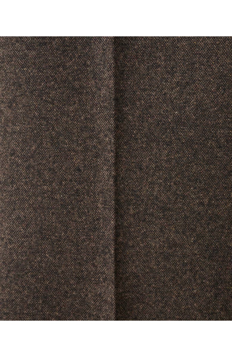 MANGO Heathered Wool Blend Flare Pants, Alternate, color,