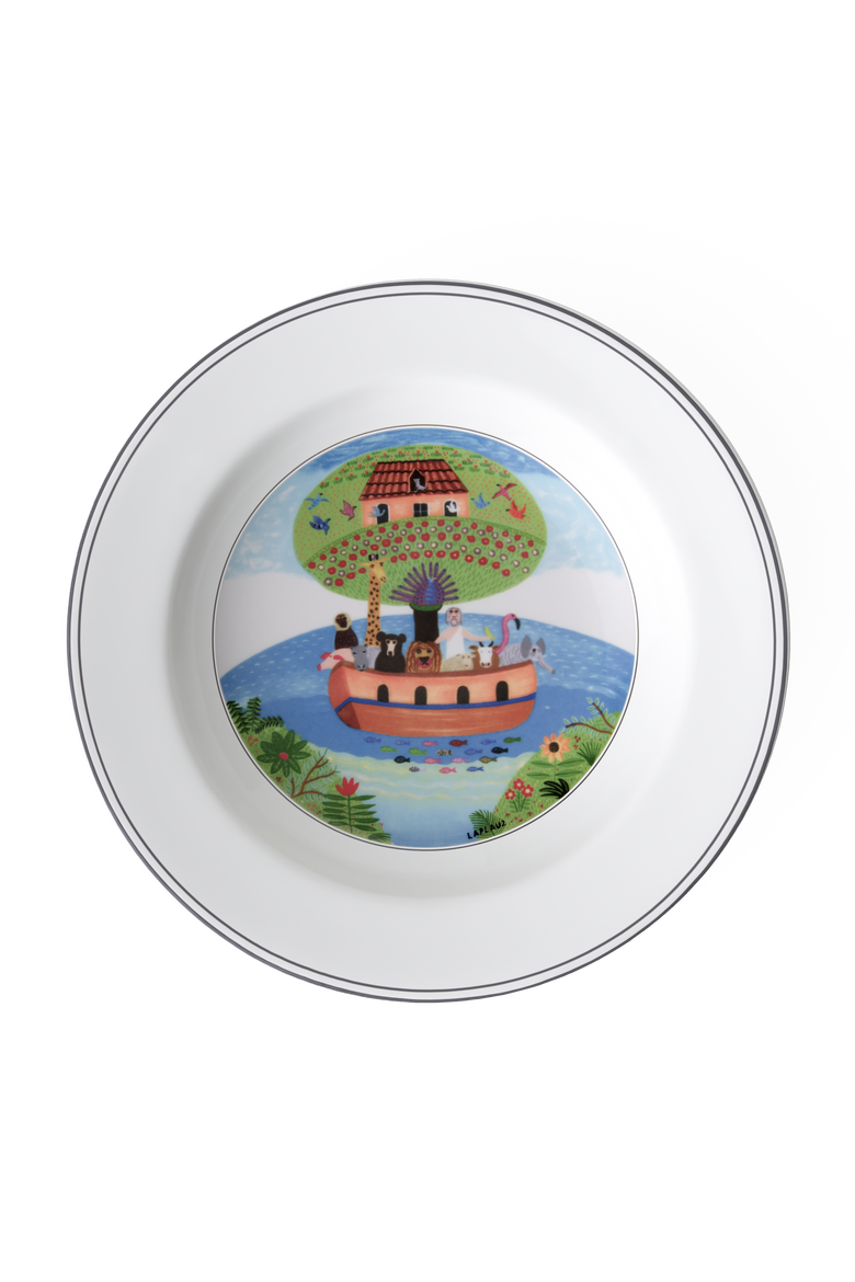 Design Naif Rim Soup #2 Noah's Ark, Main, color, None