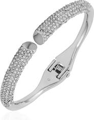 Vince Camuto Pave Hinge Bangle Bracelet
