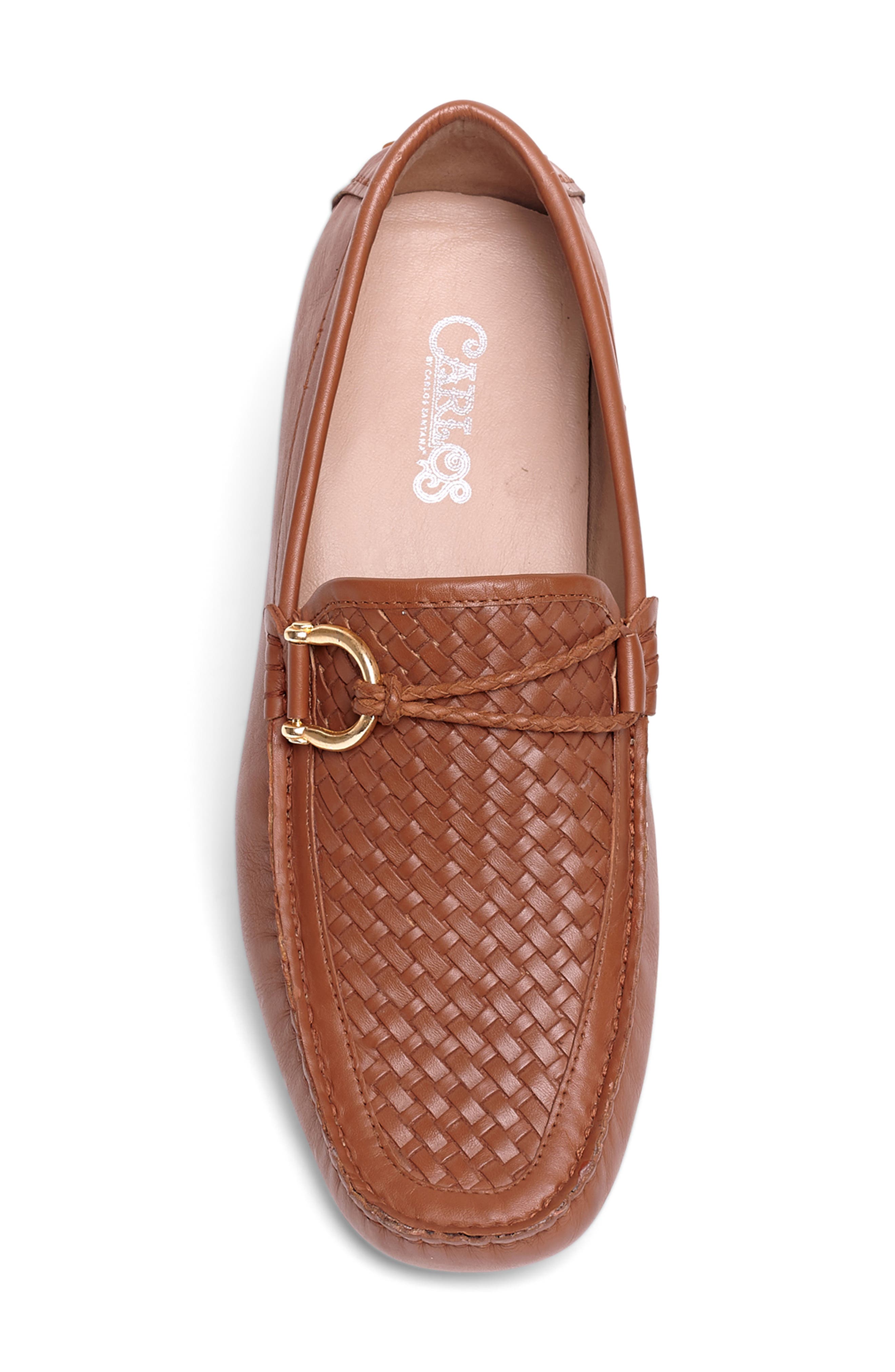 CARLOS SANTANA Malone Driver Loafer, Alternate, color, Coffee
