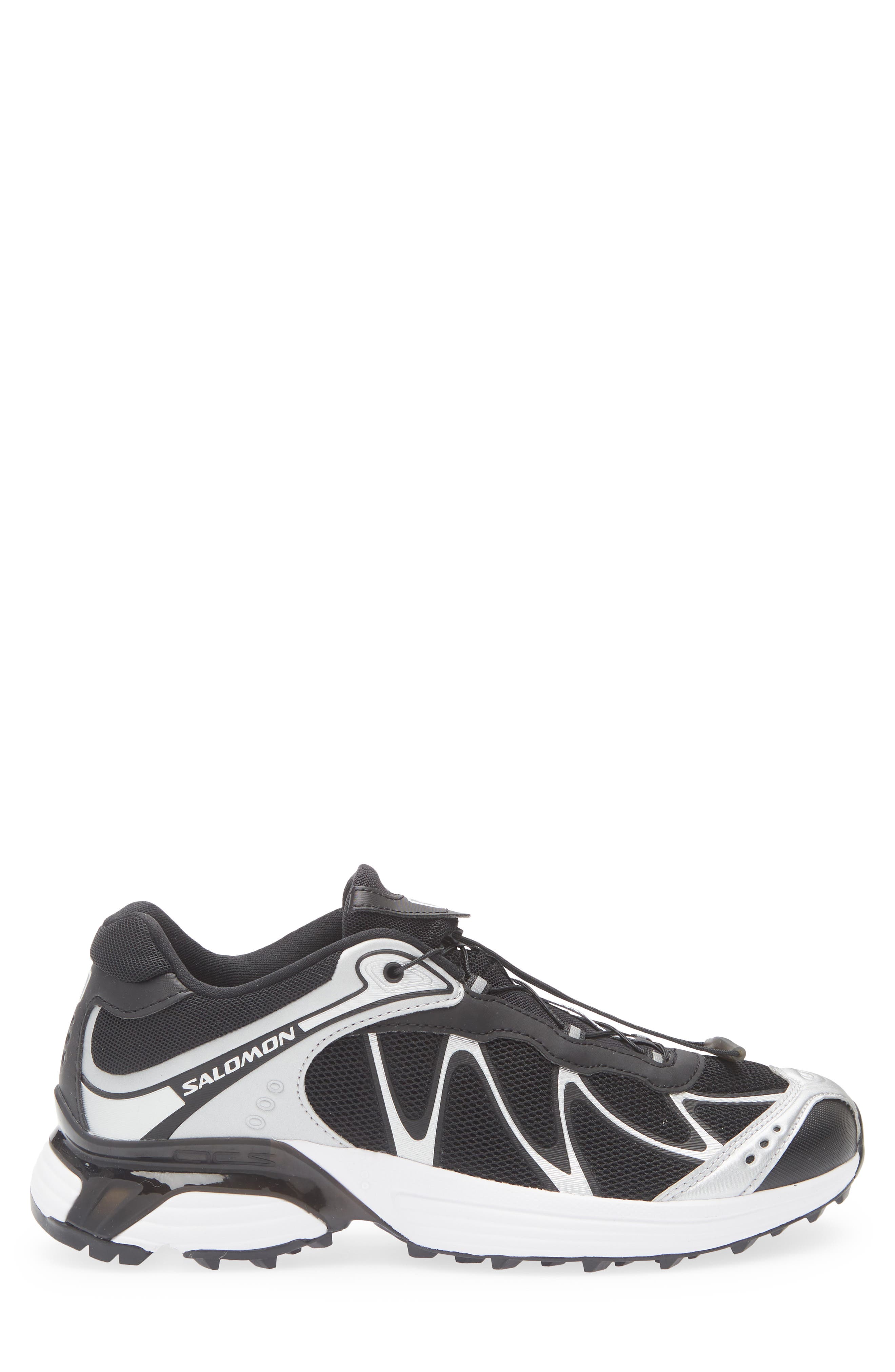 Salomon Gender Inclusive XT-Whisper Sneaker, Alternate, color, Black/ Silver/ White