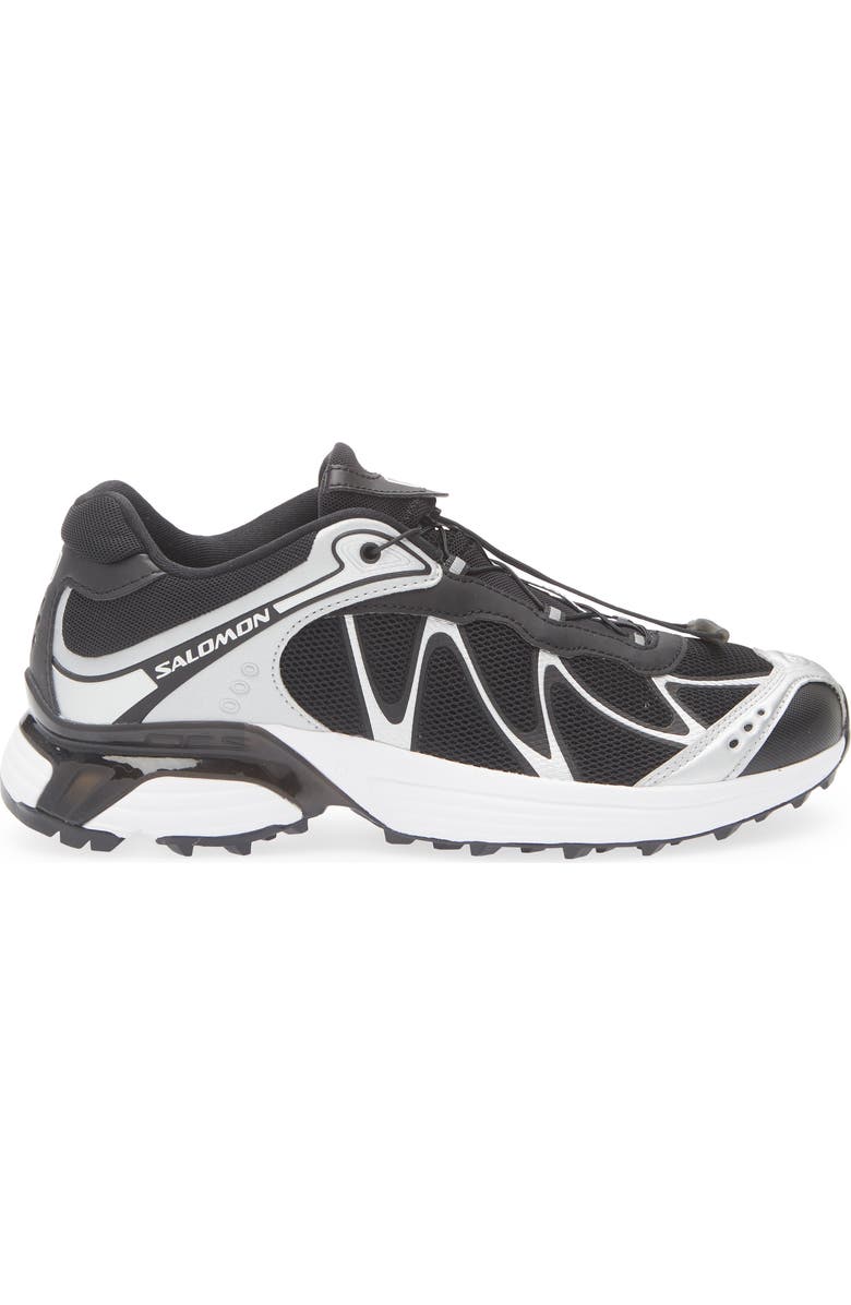 Salomon Gender Inclusive XT-Whisper Sneaker, Alternate, color, Black/ Silver/ White