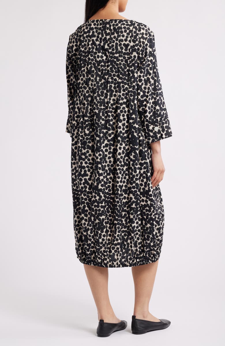 Masai Copenhagen Nukkel Fog Print Dress, Alternate, color, 