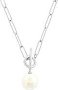 EFFY Sterling Silver Freshwater Pearl Toggle Necklace