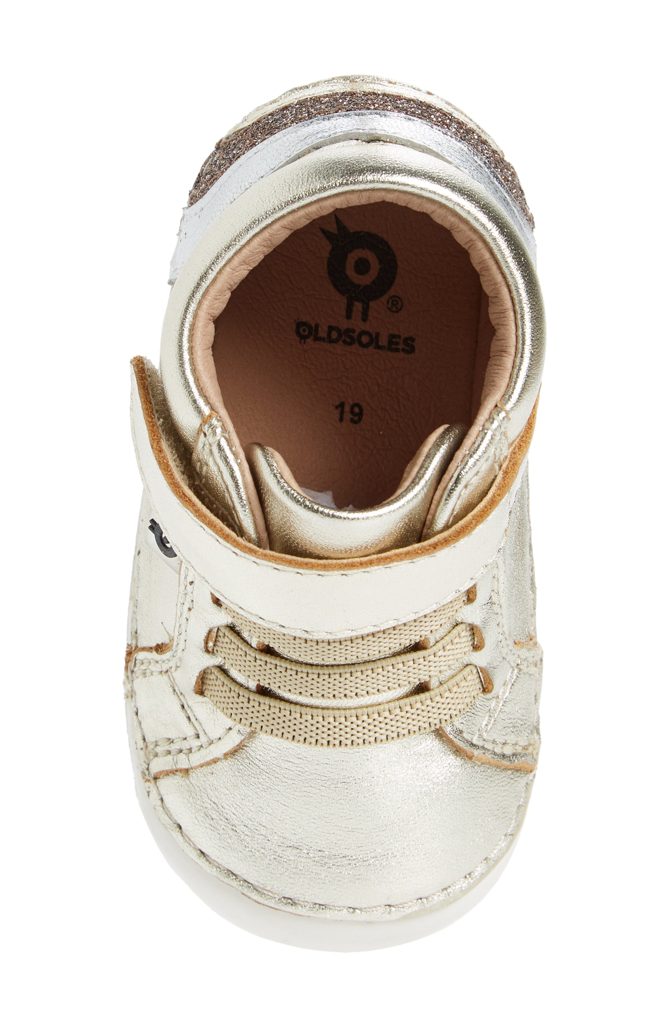 OLD SOLES Rainbow Champster Metallic Sneaker, Alternate, color, 