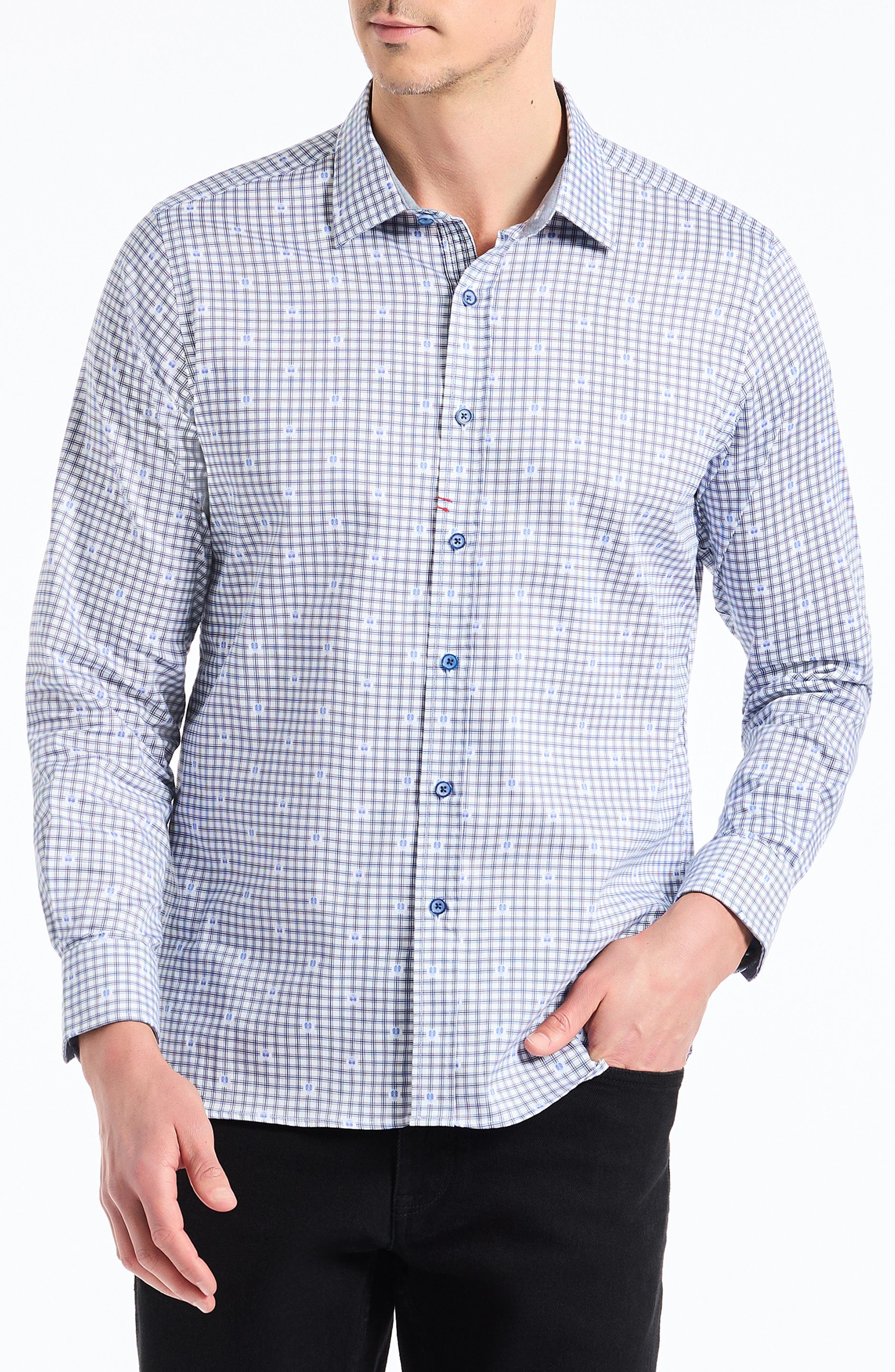 Robert Graham Keith Long Sleeve Button-Up Shirt