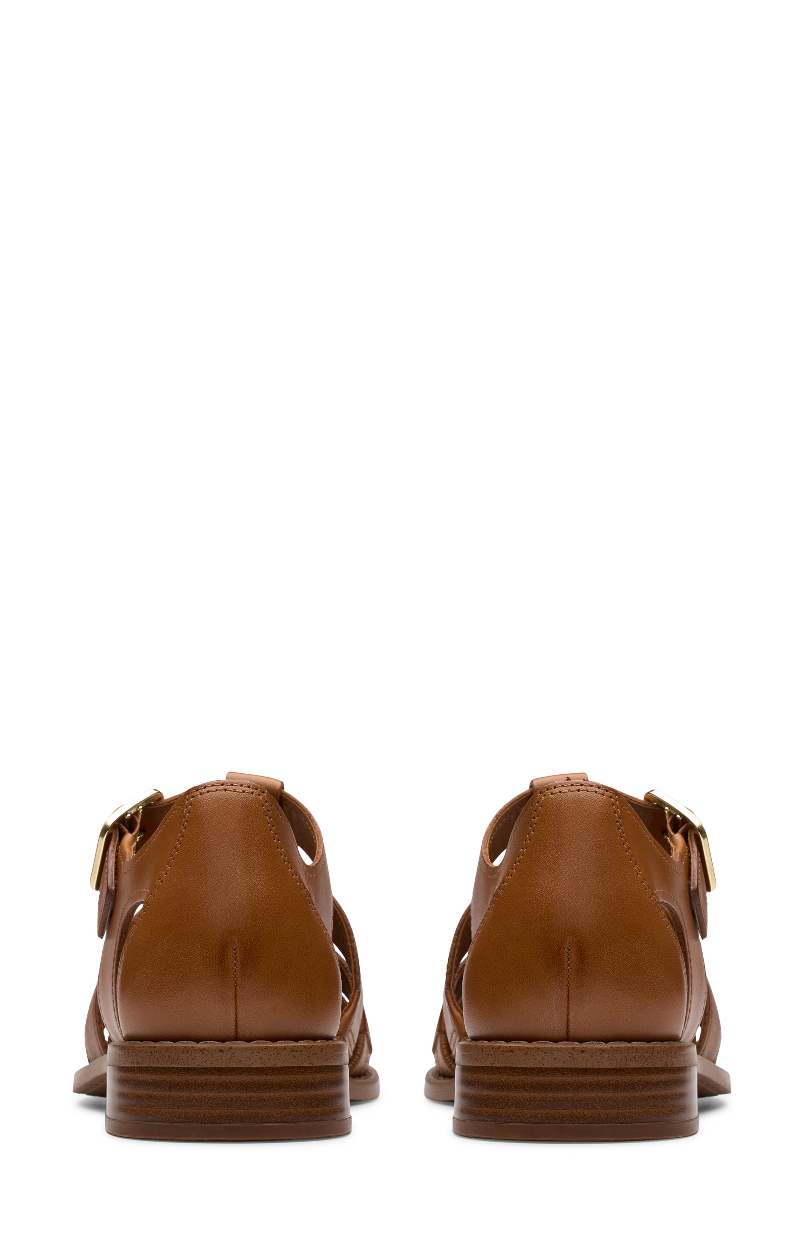 Clarks<sup>®</sup> Hana Sun Fisherman Sandal, Alternate, color, Tan Leather