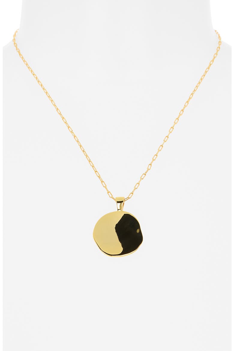 Free Form Pendant Necklace, Alternate, color, GOLD