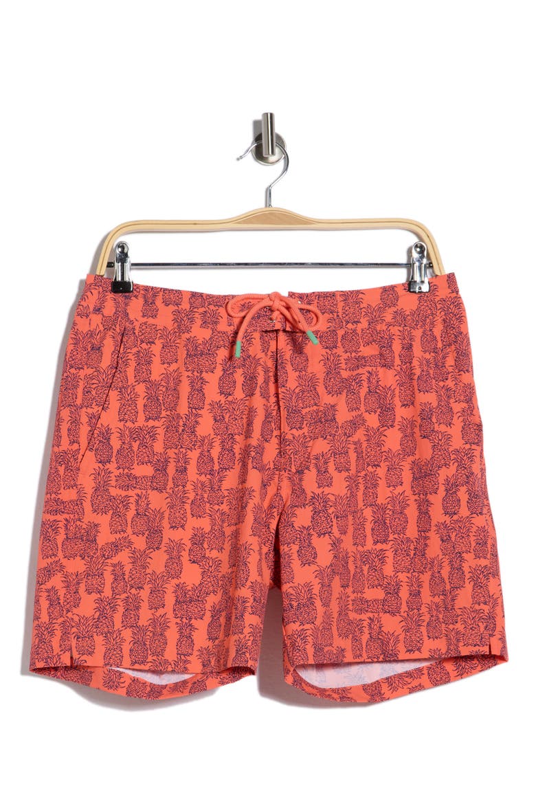 Anana Day Swim Trunks, Alternate, color, PAPAYA