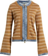 Wit & Wisdom Mixed Media Jacket