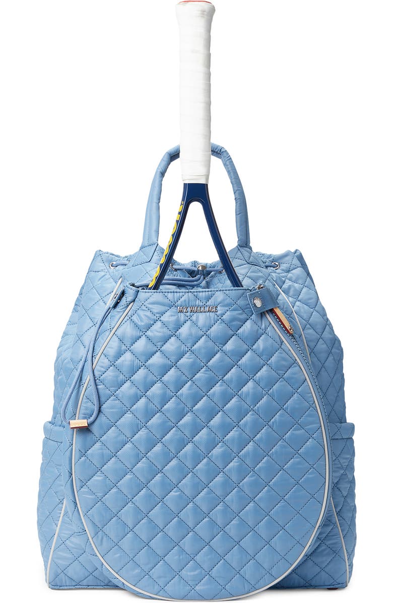MZ Wallace Tennis Quilted Nylon Backpack, Main, color,