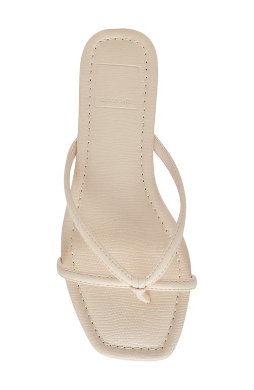 Dolce Vita Lucca Flip Flop In Bone Stella