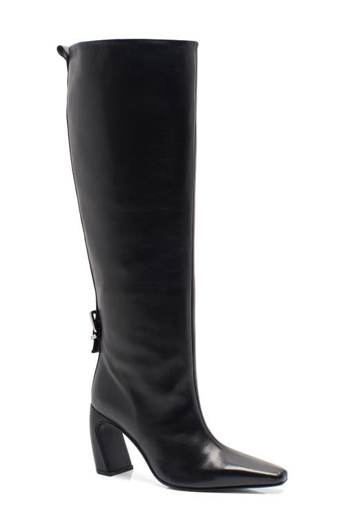 Free People Date Night Knee High Boot In Black