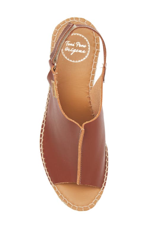 Toni Pons 'lugano' Espadrille Wedge Sandal In Nougat