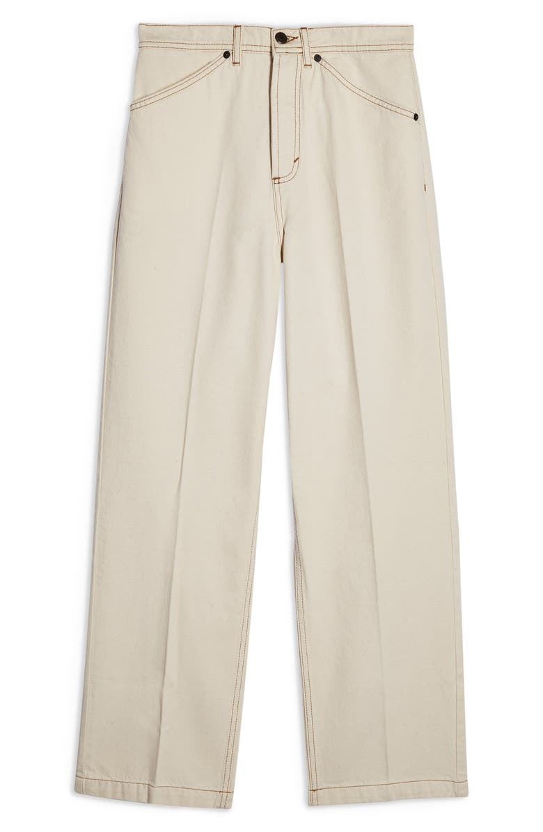 Topshop Parallel Straight Leg Jeans, Alternate, color,