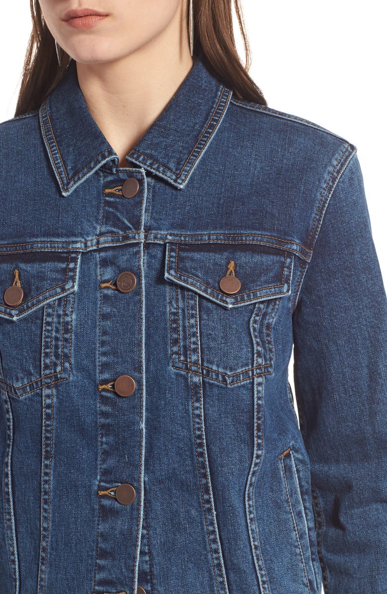 Treasure & Bond Classic Denim Jacket, Alternate, color, 