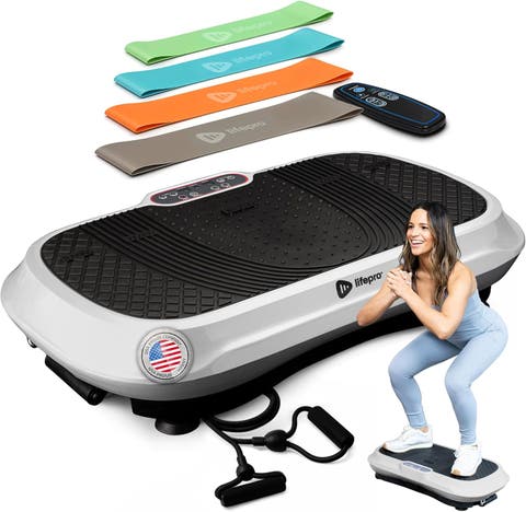 Waver Vibration Plate Exercise Machine Whole Body Vibrating Platform