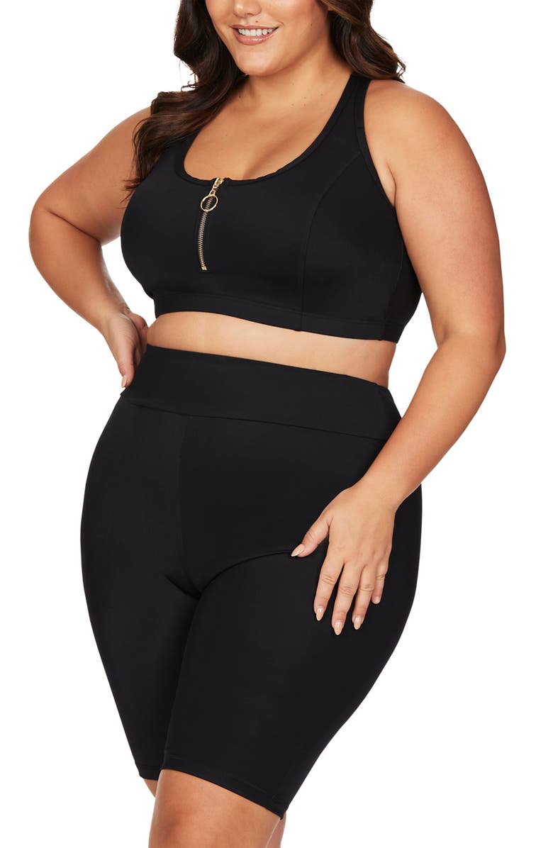 Artesands Sculpt Michaelangelo Swim Bike Shorts, Alternate, color,