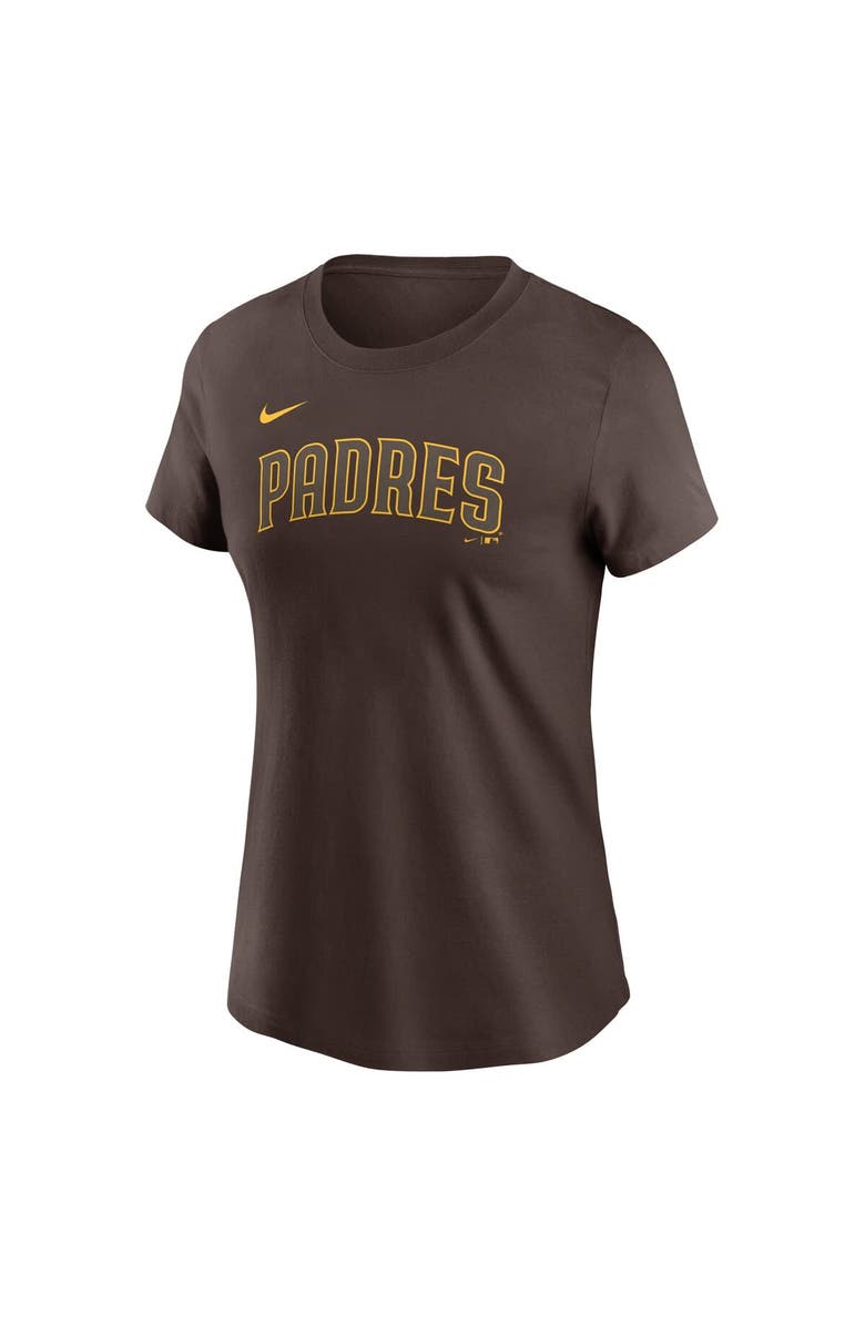 Nike Women's Nike Yu Darvish Brown San Diego Padres Fuse Name & Number T-Shirt, Alternate, color, Brown