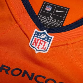 Nike Men's Nike Bo Nix Orange Denver Broncos Player Game Jersey