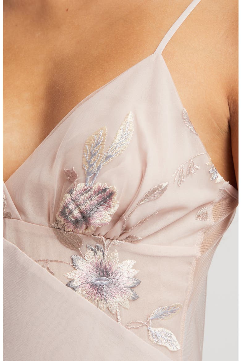 Stunning Floral Chemise, Alternate, color, SEPIA ROSE
