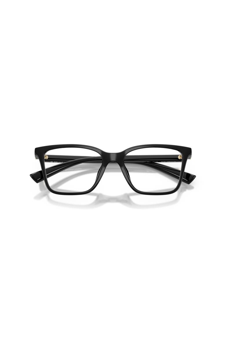 49mm Square optical glasses, Alternate, color, Black