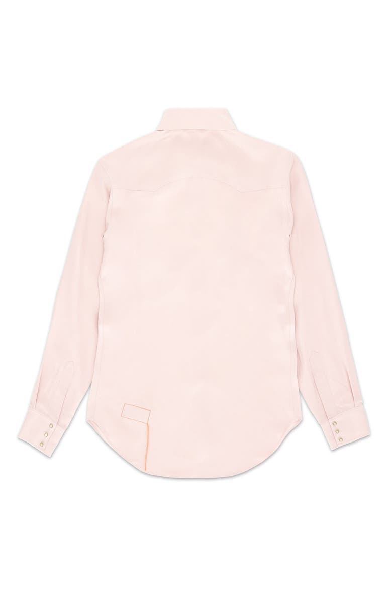 Toledo Silk Texan Shirt, Alternate, color, Pink