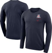 Nike Men's Nike Navy Arizona Wildcats Logo Stack Legend Performance Long Sleeve T-Shirt