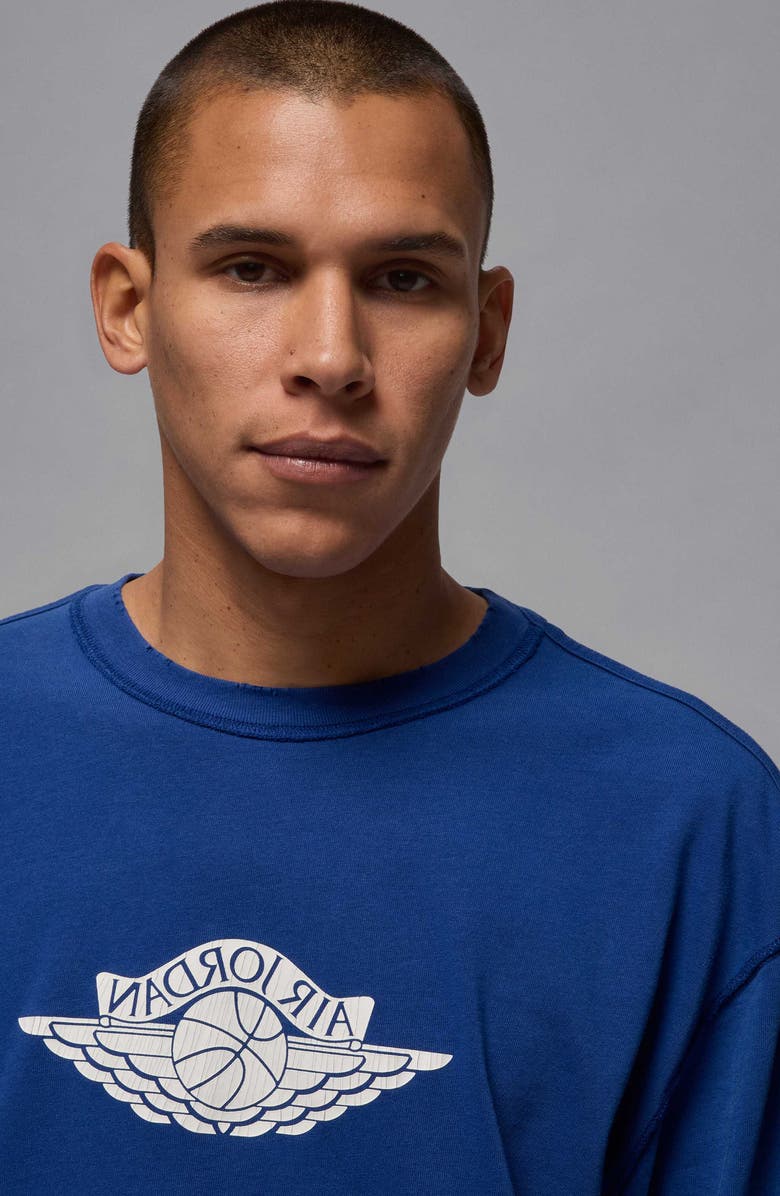 Nike Rare Air Graphic T-Shirt, Alternate, color, Deep Royal/ Sail