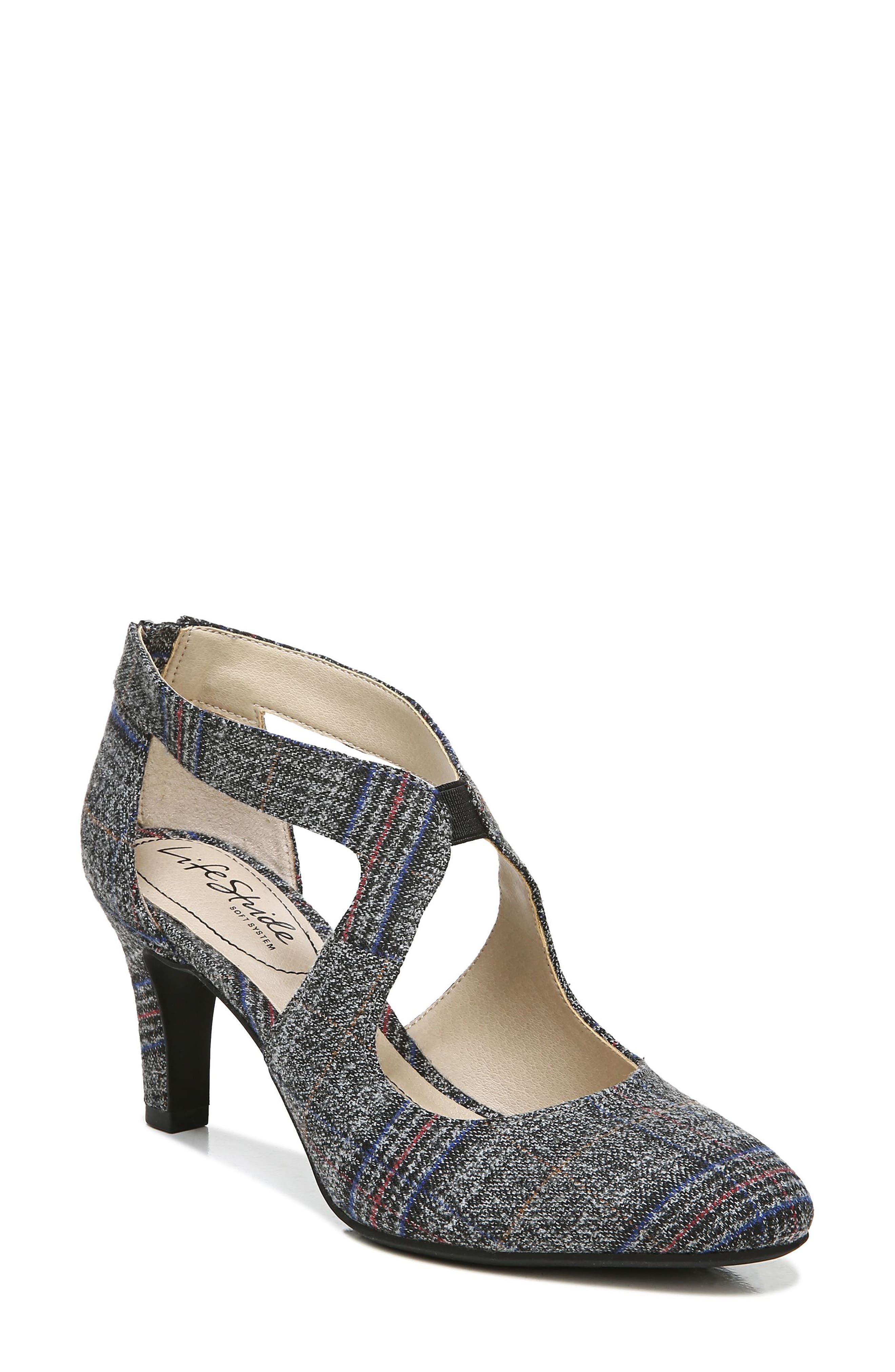 Giovanna 2 Pump - Wide Width Available, Main, color, GREY MULTI
