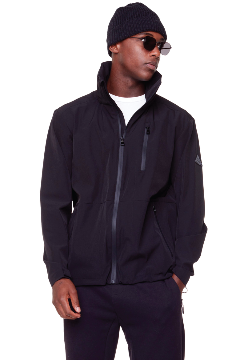 CARMACKS - Men's Midweight Rain Shell Jacket, Main, color, BLACK