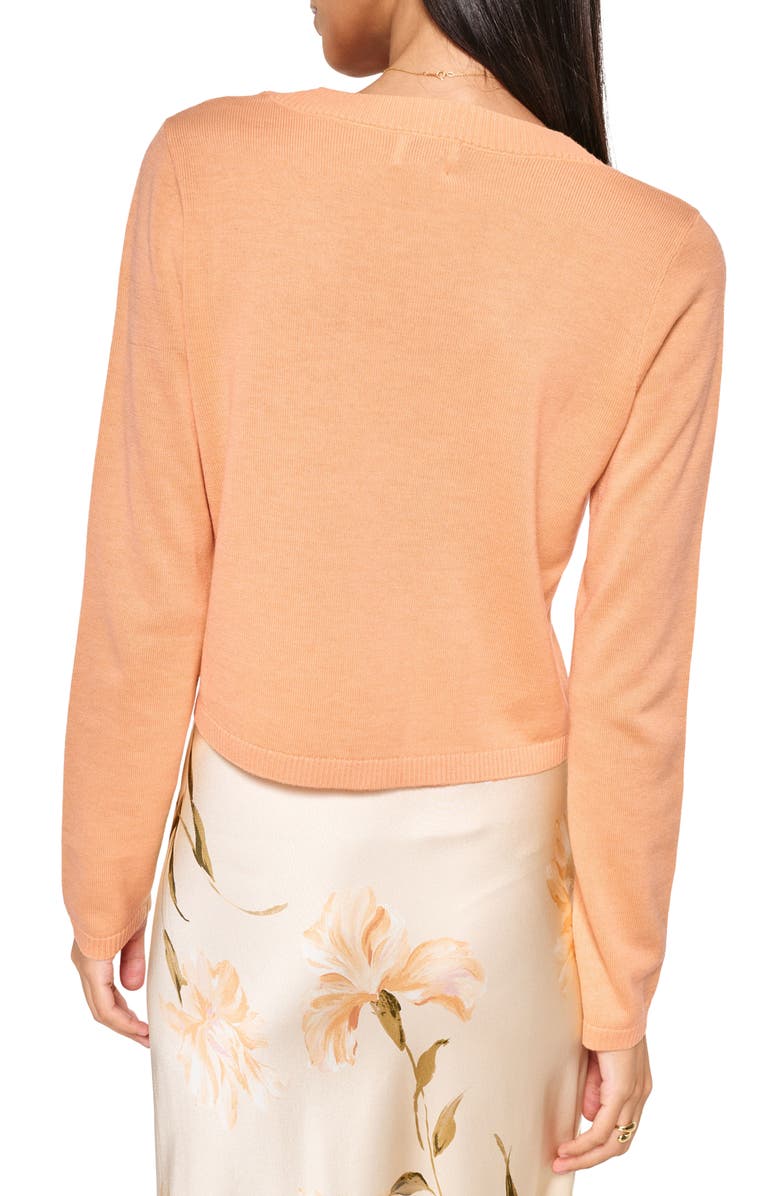 CAMI NYC Asti V-Neck Cardigan, Alternate, color, 