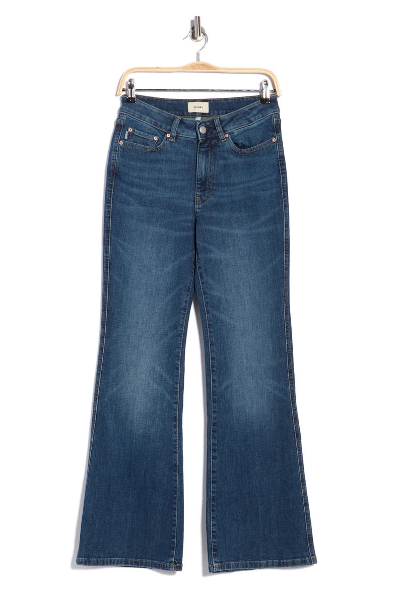 Claira High Waist Bootcut Jeans, Main, color, LAKE DUSK