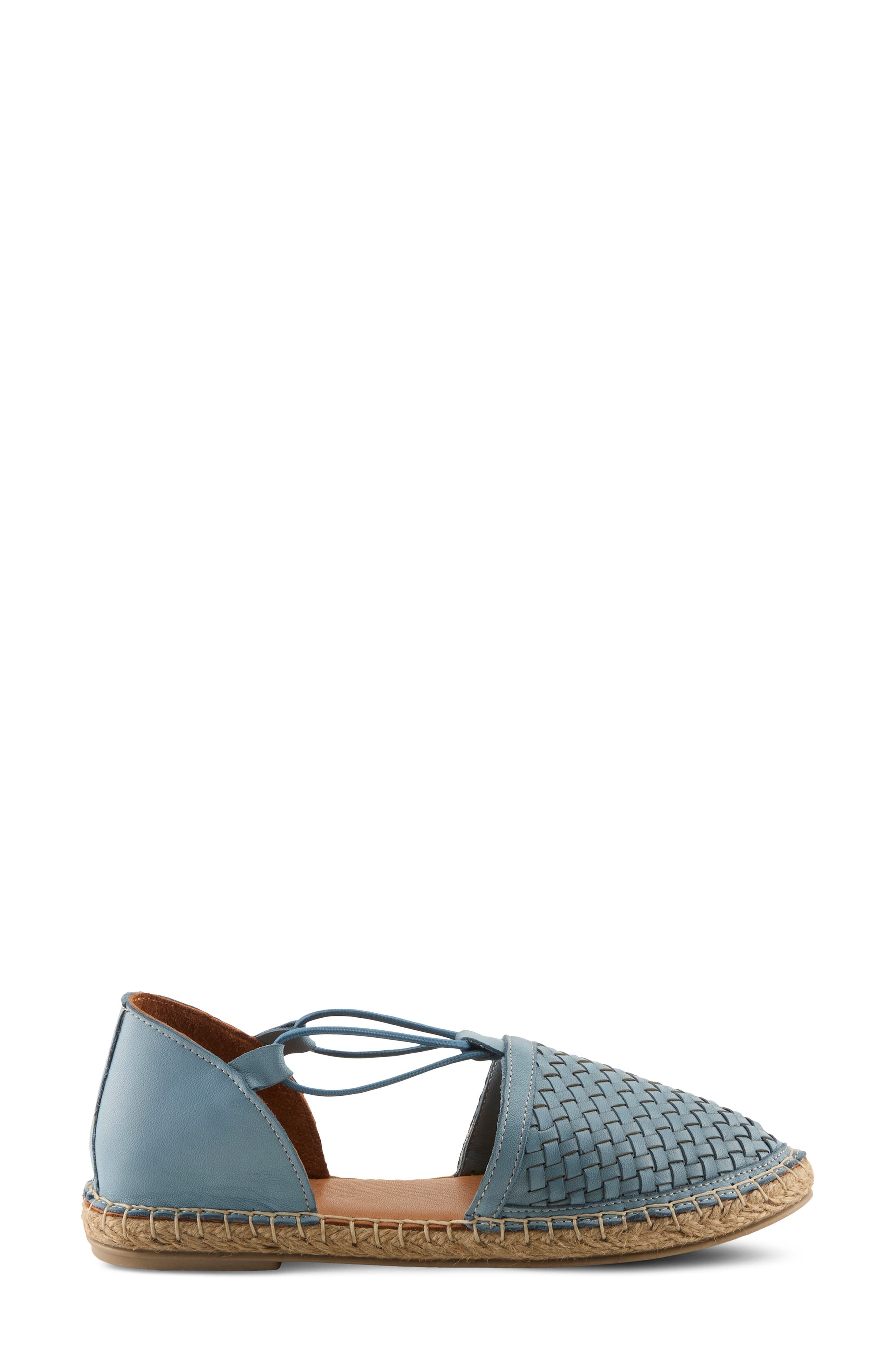 Clovae Espadrille Flat, Alternate, color, DENIM BLUE