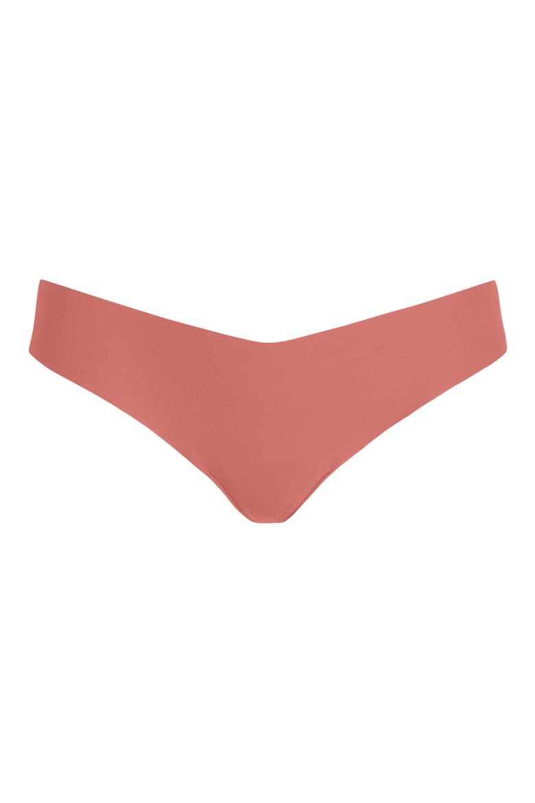 Cotton Thong, Alternate, color, CORAL
