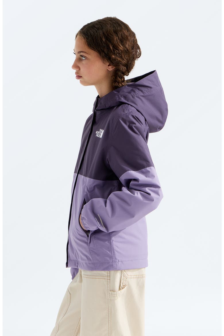Kids' Antora Hooded Waterproof Rain Jacket, Alternate, color, ENDLESS DUSK GROUNDE