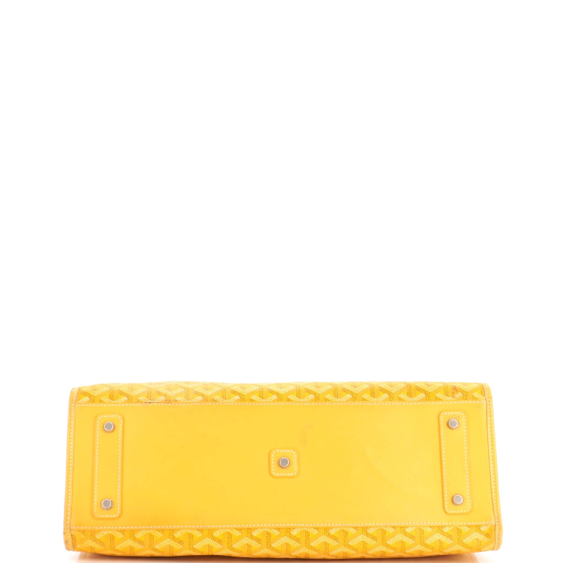 Marquises Bag Coated Canvas, Alternate, color, Yellow