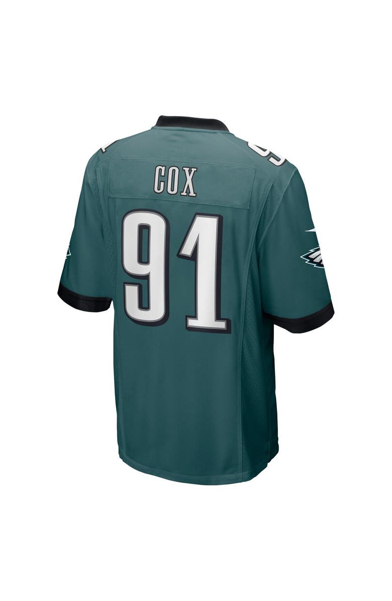 Nike Men's Nike Fletcher Cox Midnight Green Philadelphia Eagles Super Bowl LVII Patch Game Jersey, Alternate, color, 