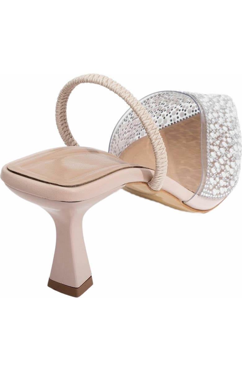 Forever & Always Shoes Whena Embellished Slingback Kitten Heel Pumps, Alternate, color,