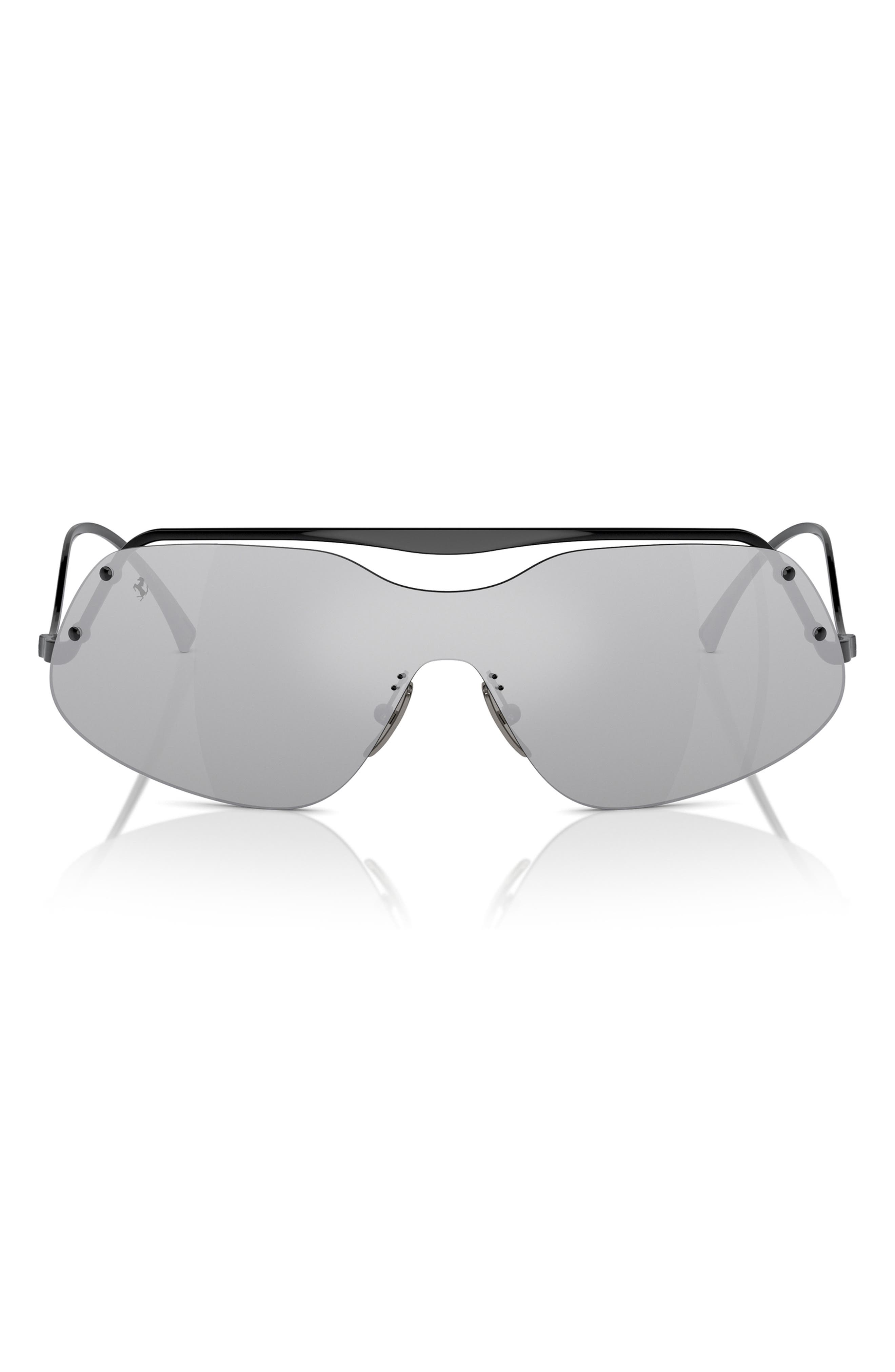 BLACK / MIRROR SILVER