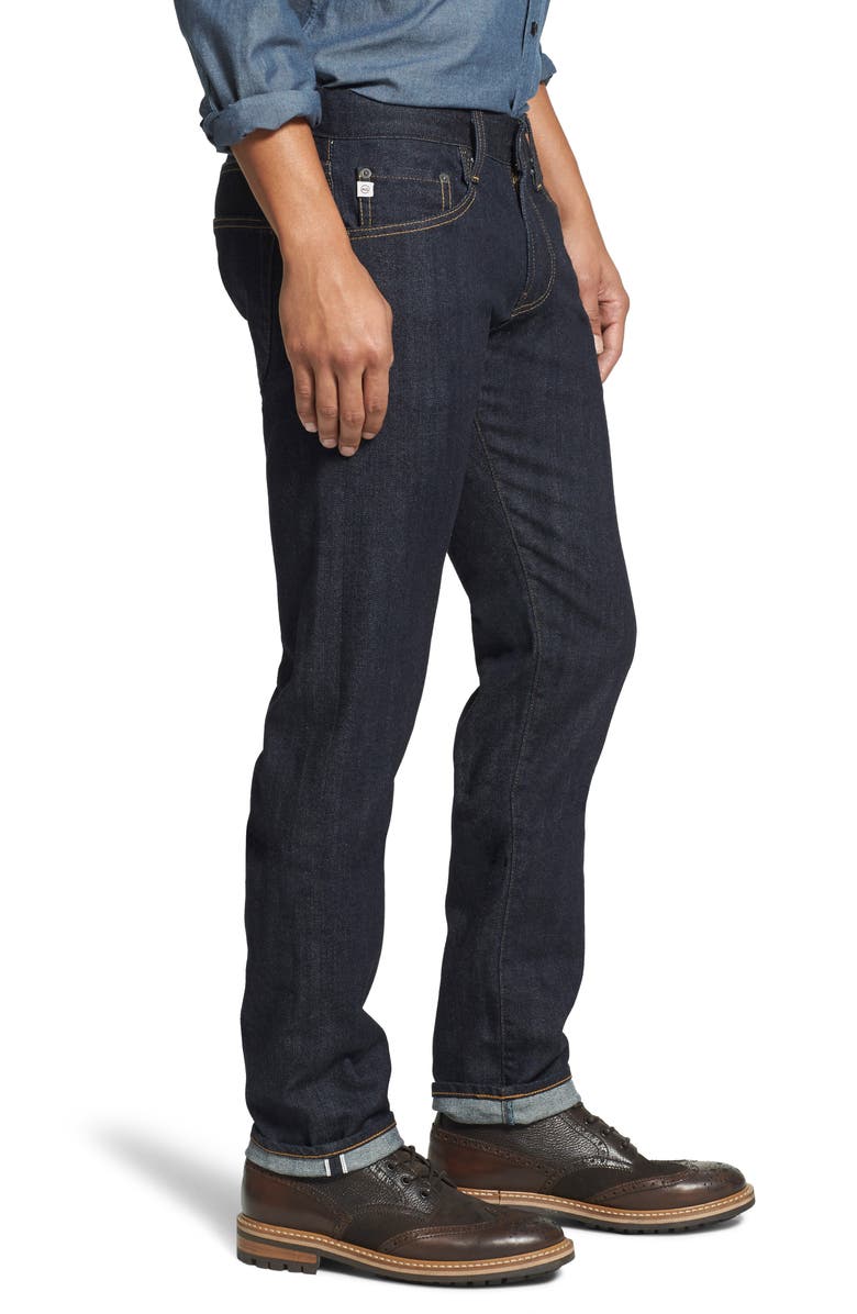 AG 'Nomad' Skinny Fit Selvedge Jeans, Alternate, color,