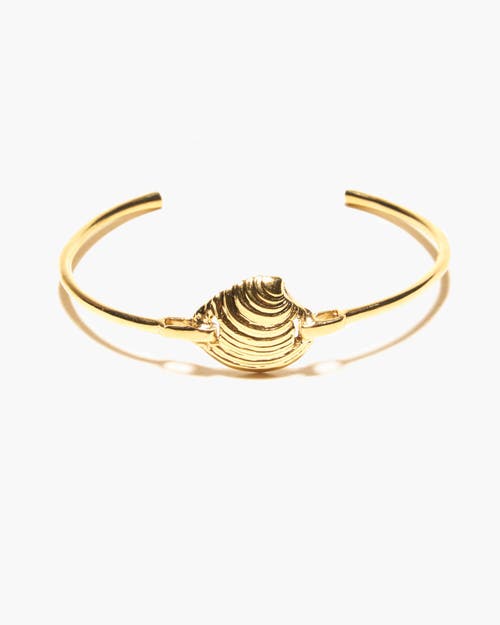 Odette New York La Plage Cuff In Brass