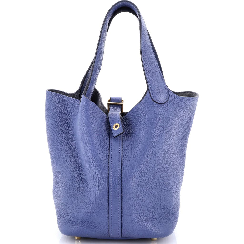 Pre-owned Hermes Hermes Picotin Lock Bag Clemence Pm