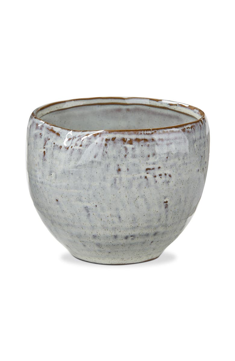 tag Large Light Blue Reactive Glaze Pinch Bowl for Everyday Use, Main, color, Blue